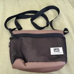 Lee ショルダーバッグ ブラウン メッシュポケットのサムネイル