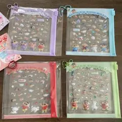 クレヨンしんちゃんシール4枚セット