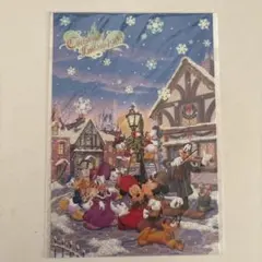 東京ディズニーランド クリスマスポストカード 1999年