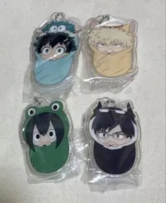 ヒロアカ　おくるみチャーム　デク　かっちゃん　つゆちゃん　飯田くん