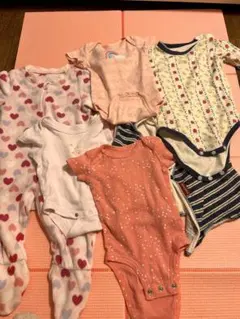 美品未使用　ロンパース　ベスト6点セット