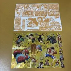 ONE PIECE ワンピース　メモリアルアートログ　ステッカー　2012