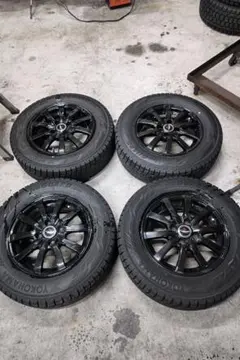 トヨタ 16インチ ホイールセット ヨコハマタイヤ ECOS TOYOTA トヨタ 純正 16インチ ヨコハマ 185/60R16 洗浄済