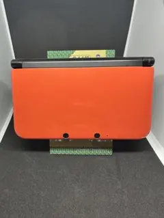 ニンテンドー3DS LL オレンジ　本体のみ　タッチペン色違い(黒)