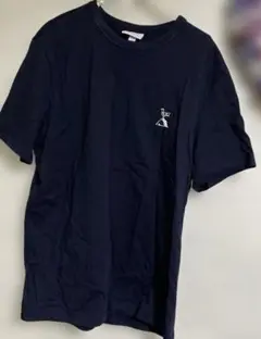 未使用に近い　H &M 半袖　Tシャツ　ネイビー