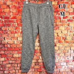 美品☆GU☆スウェットパンツ　イージーパンツ　ウエストゴム　グレー　S