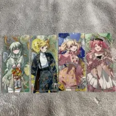 感謝祭 クリアしおり アニメイト特典 プロセカ　レン　さき　愛莉　ねね