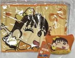 鎮西寿々歌 FRUITSZIPPER クレヨンしんちゃん タオル ミニポーチ