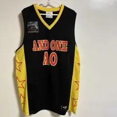 AND ONE AO ユニフォーム 黒/黄