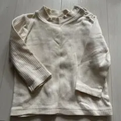 ユニクロ UNIQLO タートル カットソー リブ 80cm