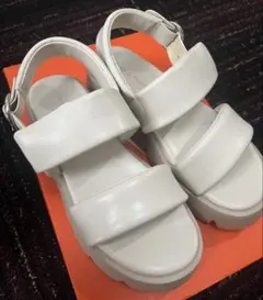 Oriental Traffic 厚底サンダル アイボリー Lのサムネイル