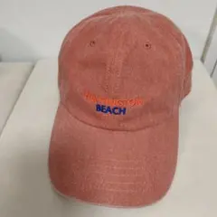 MEI HUNTINGTON BEACH 刺繍キャップ ベージュ しまむら