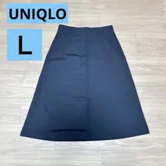 UNIQLO ユニクロ スカート Ｌ　ブラック 黒