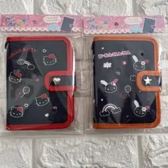 サンリオ　デニムシールバインダー　ハローキティ　ウサハナ