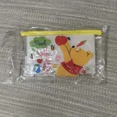 【新品未使用】Disney ディズニーカラフルクリアポーチ　くまのプーさん