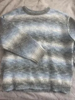 INGNI セーター　ブルー　グレー　フリーサイズ　レディース