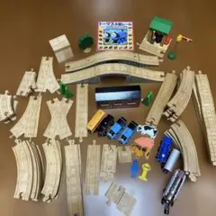 トーマス木製鉄道レールセット