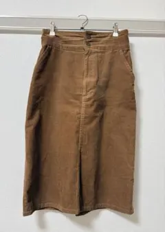 Ray BEAMS レイビームス　コーデュロイ スカート　ブラウン