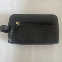 オーストリッチ　セカンドバッグ