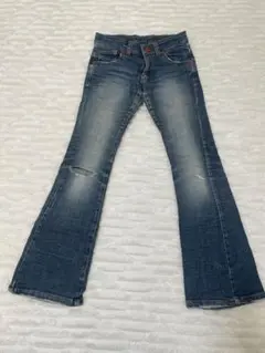 フレアデニム　150 パンツ　長ズボン