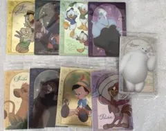 ディズニー　キャラクターカード 9枚セット
