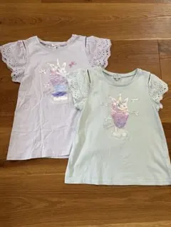 エニィファム Tシャツ 140 150 ブランシェス プチジャム gap