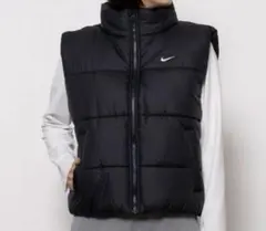 新品未使用 NIKE ナイキ ダウンベスト ブラック S メンズ レディース