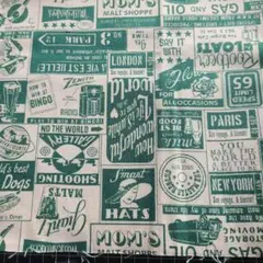 ヴィンテージ風アメリカンオックス生地