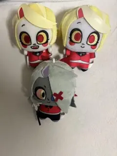 ハズビン・ホテルへようこそ　ちびぐるみ チャーリー　ヴァギー　3点セット