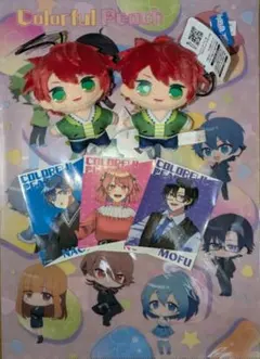 カラフルピーチ　グッズセット　じゃぱぱ　のあ　なおきり　もふ