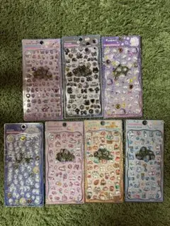 ジュエルプチドロップシール7点セット