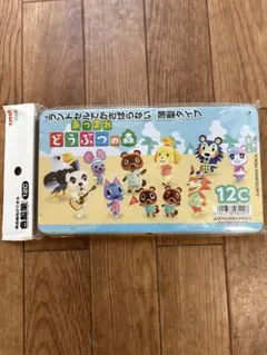 三菱鉛筆 12色　色えんぴつ　あつまれどうぶつの森