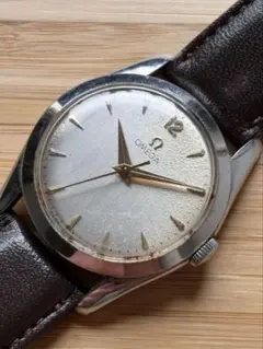 OMEGA 手巻き時計 メンズ腕時計 ヴィンテージ 420 シルバー文字盤 不動のサムネイル