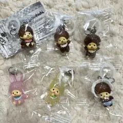 Monchhichi モンチッチ めじるしアクセサリー 2 コンプリート6種