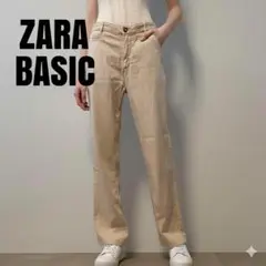 ZARA ザラベーシック　カジュアルパンツ　薄手　細身　EUR39 サイズ L
