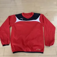 ブ*8様 Puma 赤 長袖 Vネック ピステ 160サイズ サッカーのサムネイル