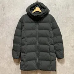 UNIQLO シームレスダウンショートコート ダウンコート ダークグリーン