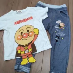 半袖　長ズボン　セット　アンパンマン　100センチ