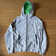 Polo Ralph Lauren グレー フード付きパーカー 90s