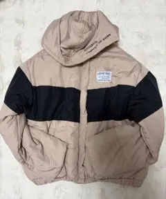 LOVETOXIC フード付きジャケット ベージュ/ブラック