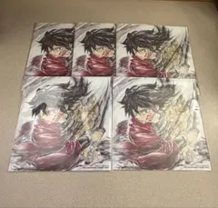 鬼滅の刃 無限城編 入場者特典 冨岡義勇 バースデー 色紙 5枚セット