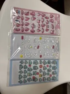 立体シール 3シートセット