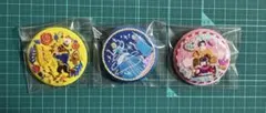 ディズニー　刺繍缶バッジ2 美人と野獣　シンデレラ　シュガーラッシュ