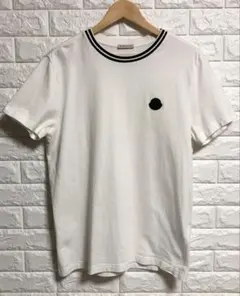 美品〕モンクレール Tシャツ 国内正規品 5S546 - メルカリ
