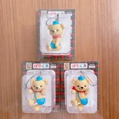 ぽすくま フィギュア ストラップ 3体セット