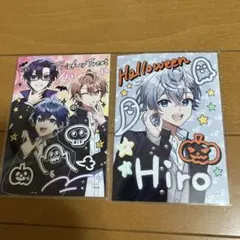 カラフルピーチ　ハロウィンブロマイド　２個セット