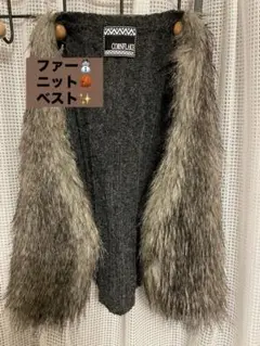グレー ファーベスト　M