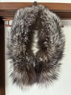 美品SAGA FOX　銀サガ　毛皮　ファー　ショール　マフラー　卒業式　着物