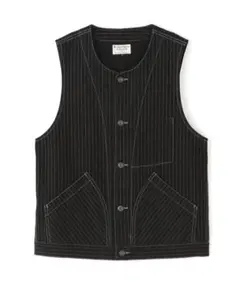 【美品】AUBERGE パブロ型ベスト LOURDES フレンチワーク 42 美品】AUBERGE パブロ型ベスト LOURDES フレンチワーク 42 - メルカリ