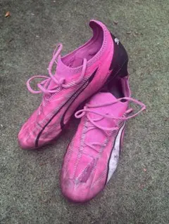 Puma サッカーシューズ ピンク 27cm サッカースパイク